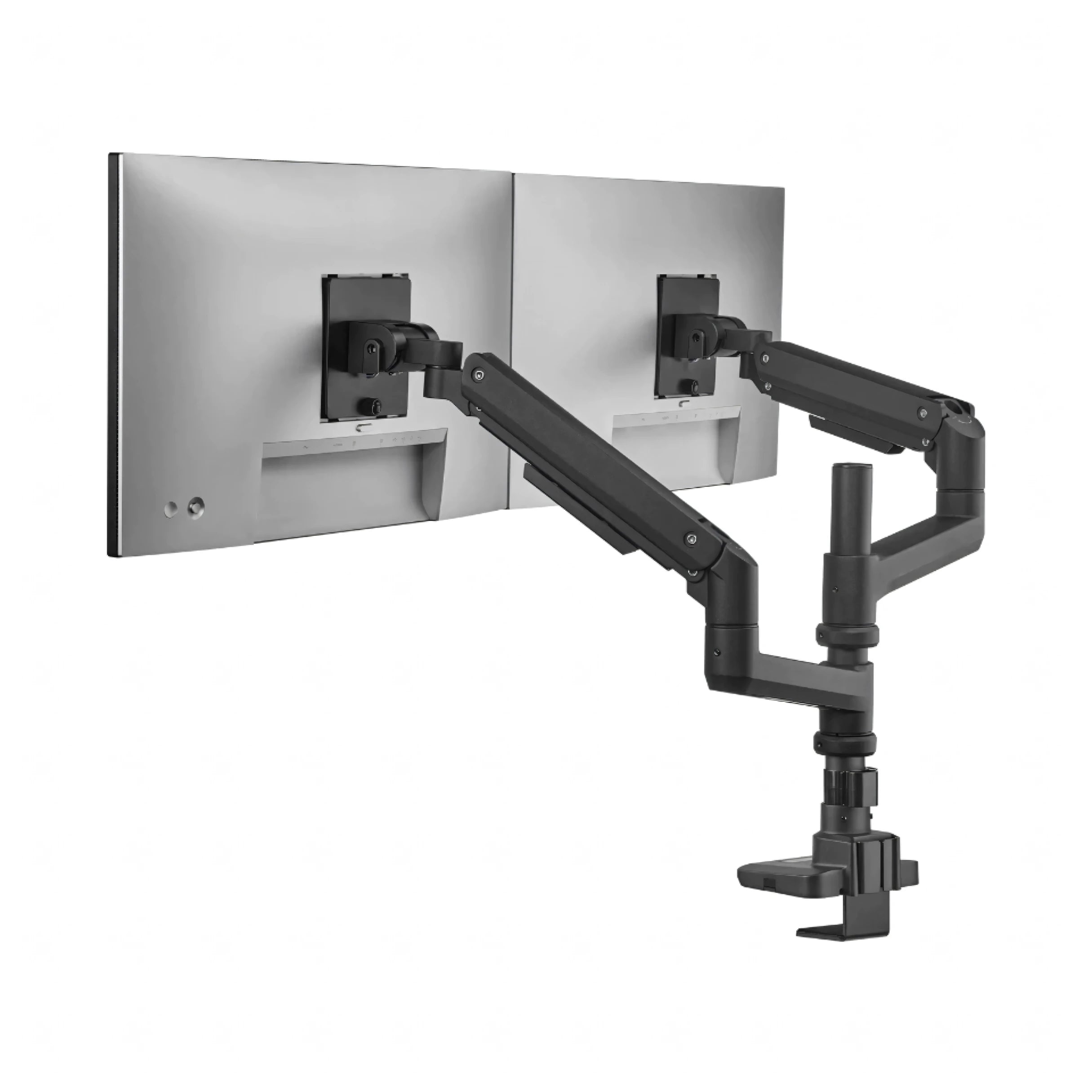 the Aryl™ Fabulous Pole-Mounted Heavy-Duty Gas Spring Monitor Arm