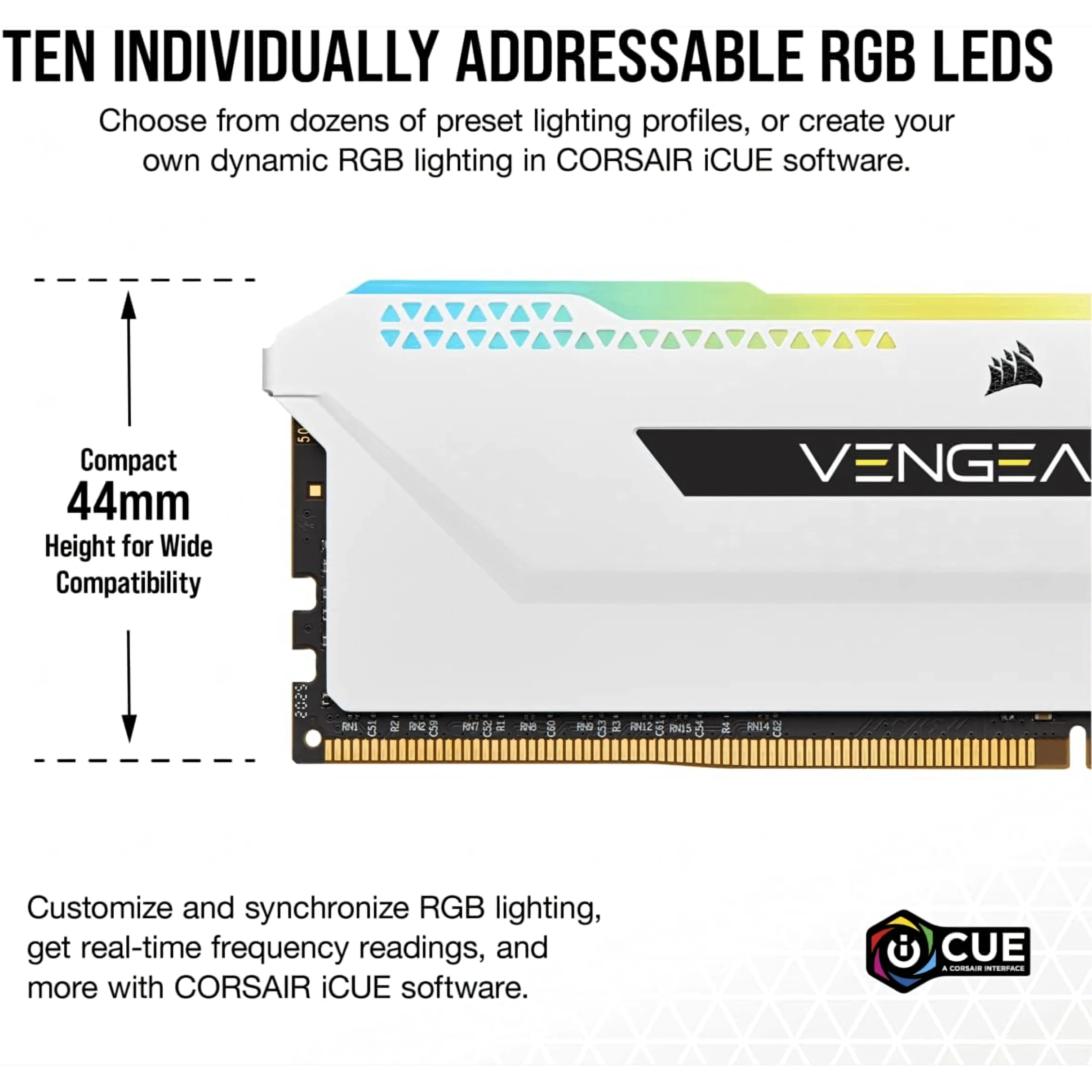 Corsair Vengeance RGB Pro SL 2x16GB (32GB) 3200Mhz
