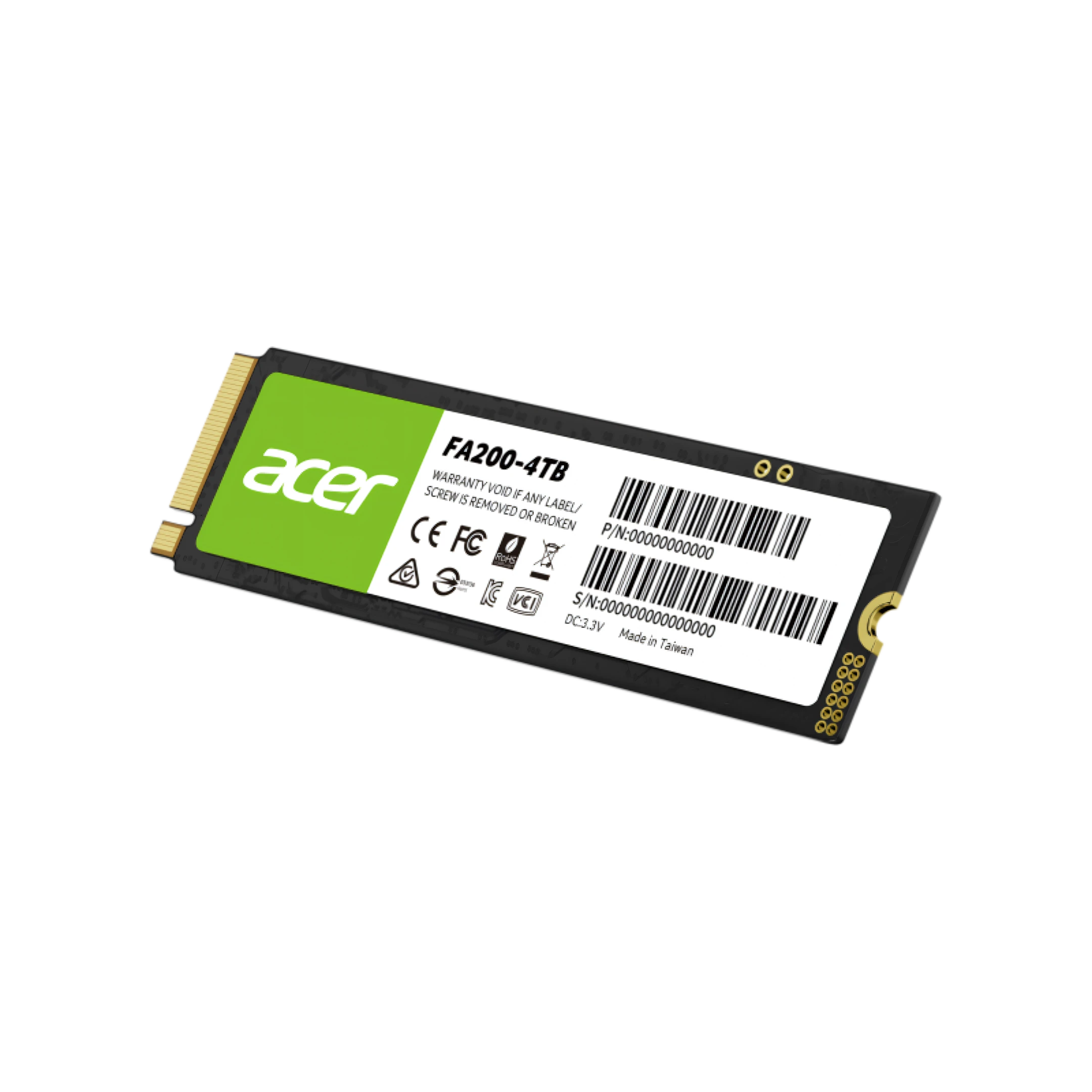 Acer FA200 PCIe 4.0 M.2 NVMe