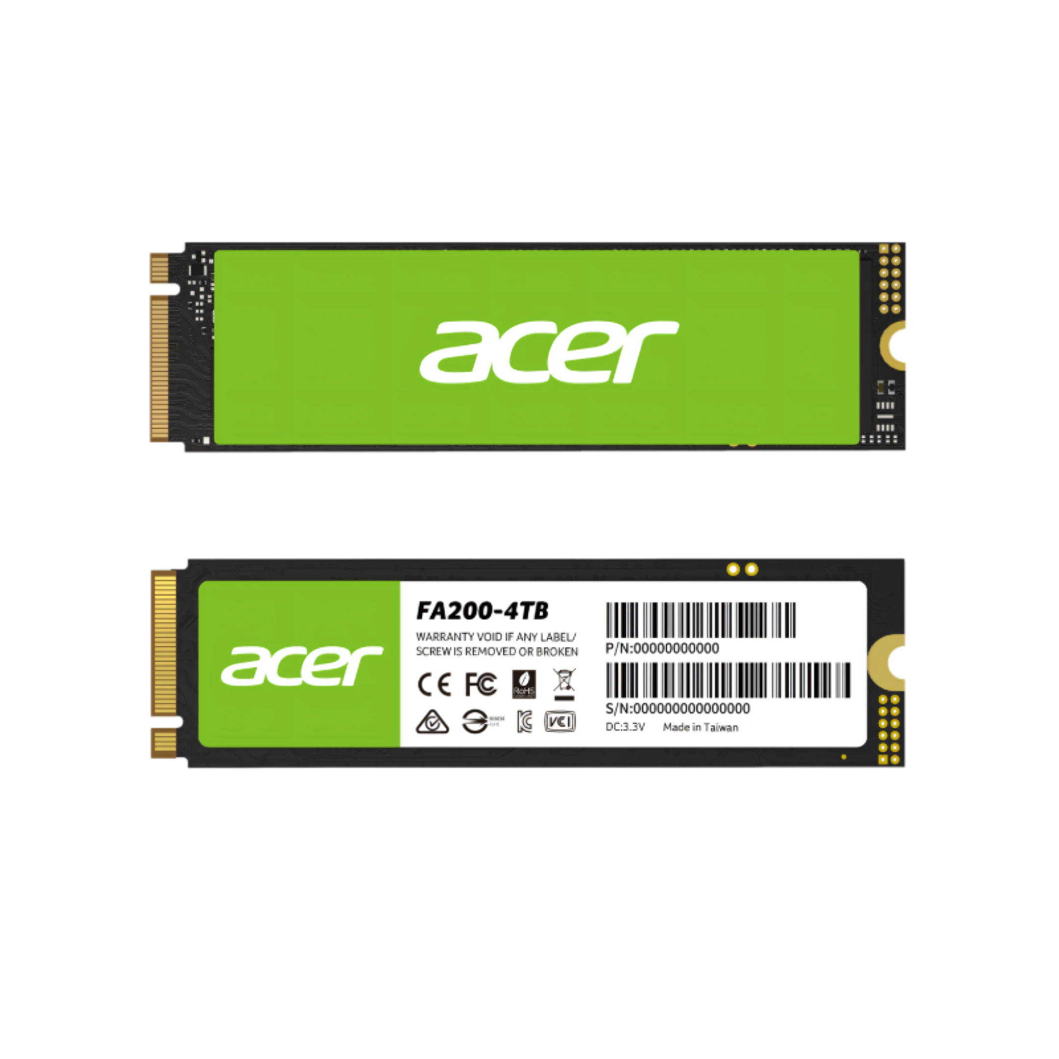 Acer FA200 PCIe 4.0 M.2 NVMe
