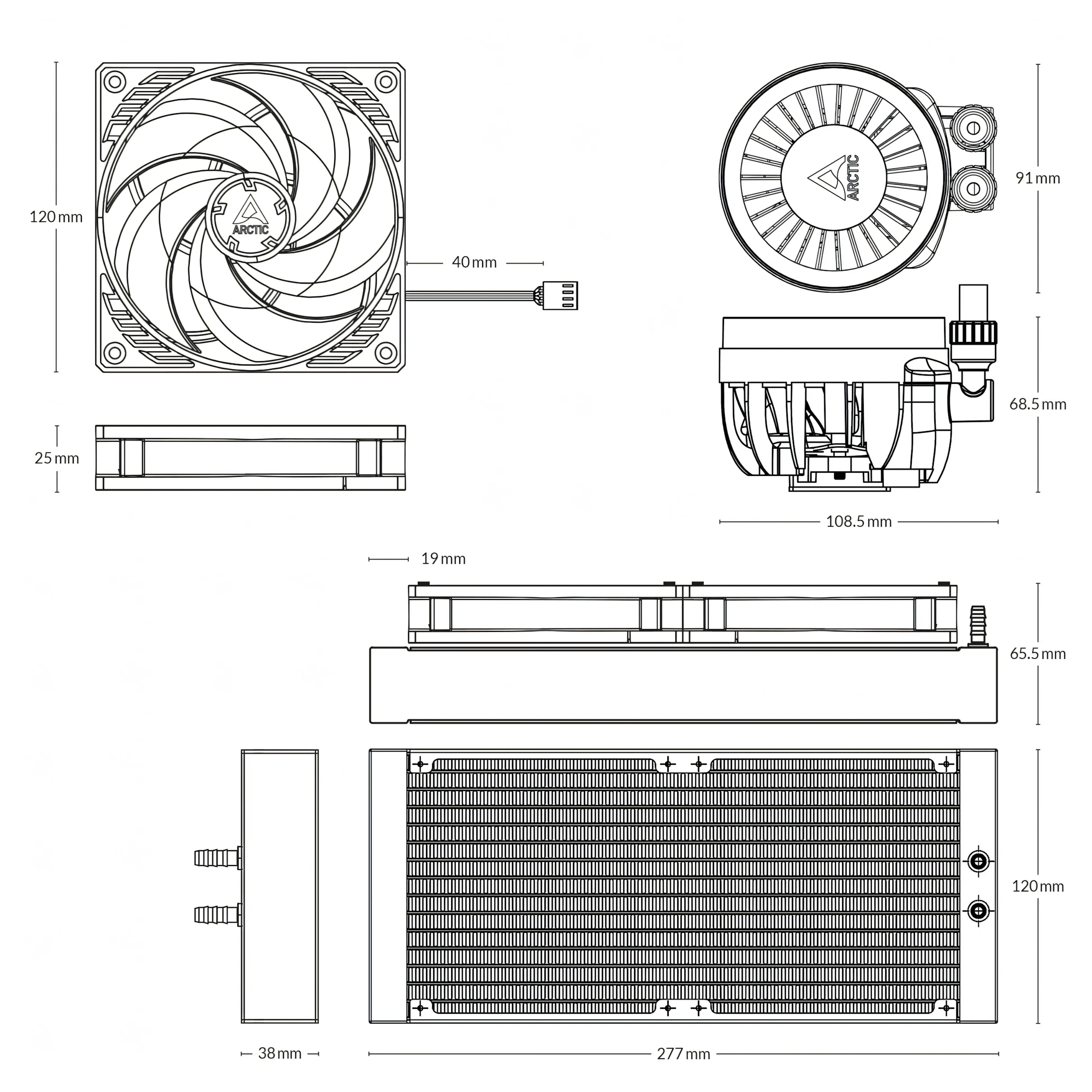 Arctic Liquid Freezer III