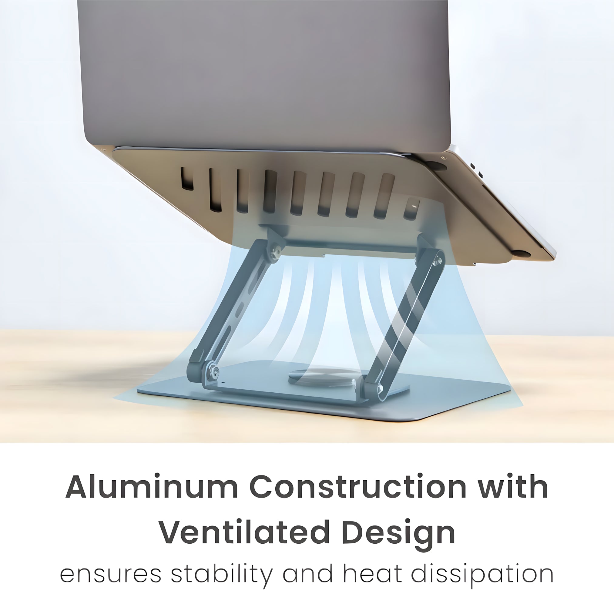 the Aryl™ 360° Rotating Foldable Laptop Stand