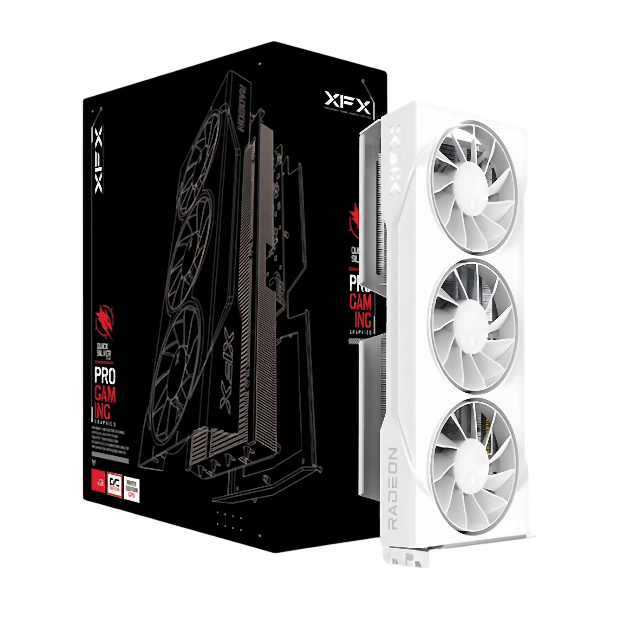 XFX Swift AMD Radeon RX 9060 XT OC Triple Fan Gaming Edition 16GB