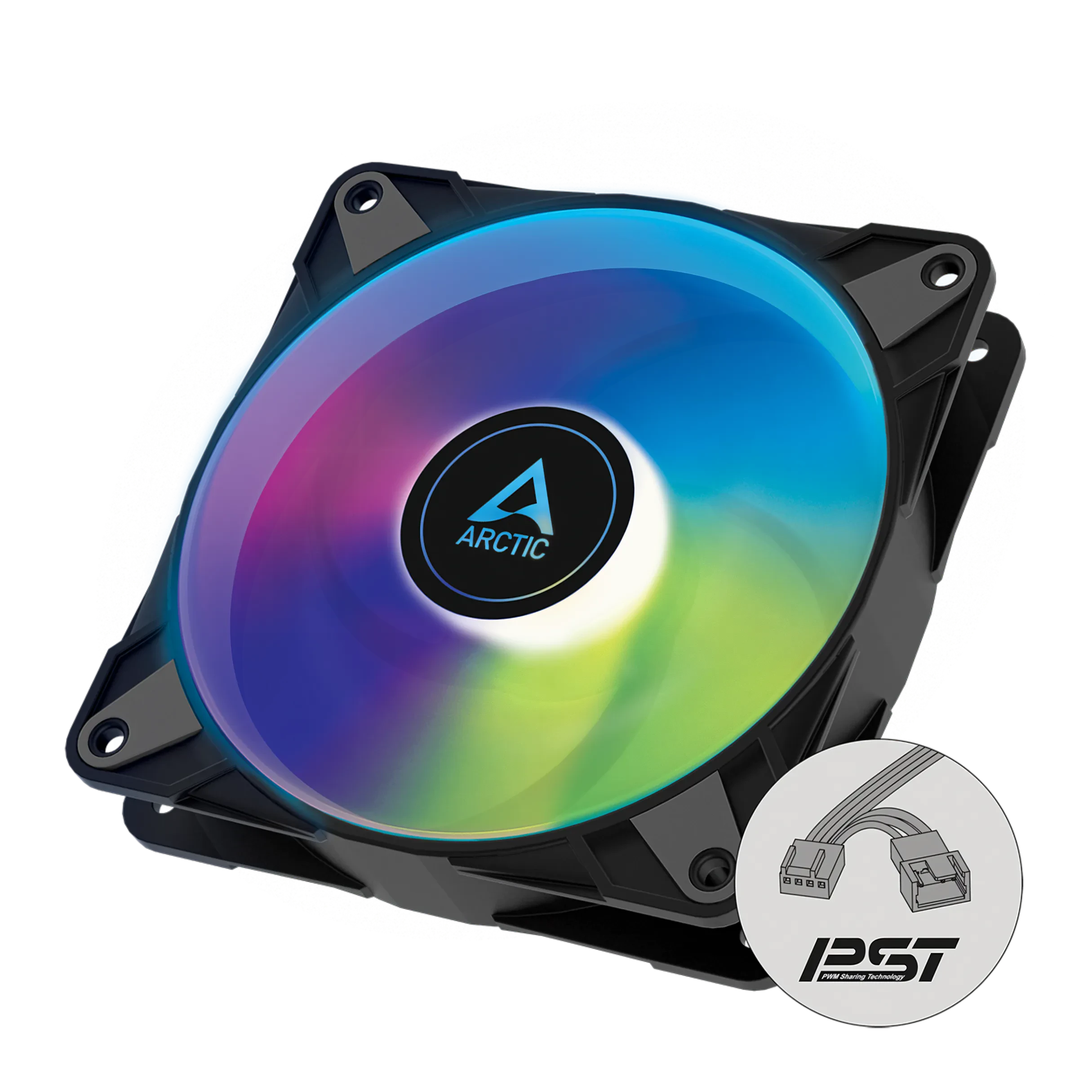 Arctic P12 PWM PST ARGB Fans