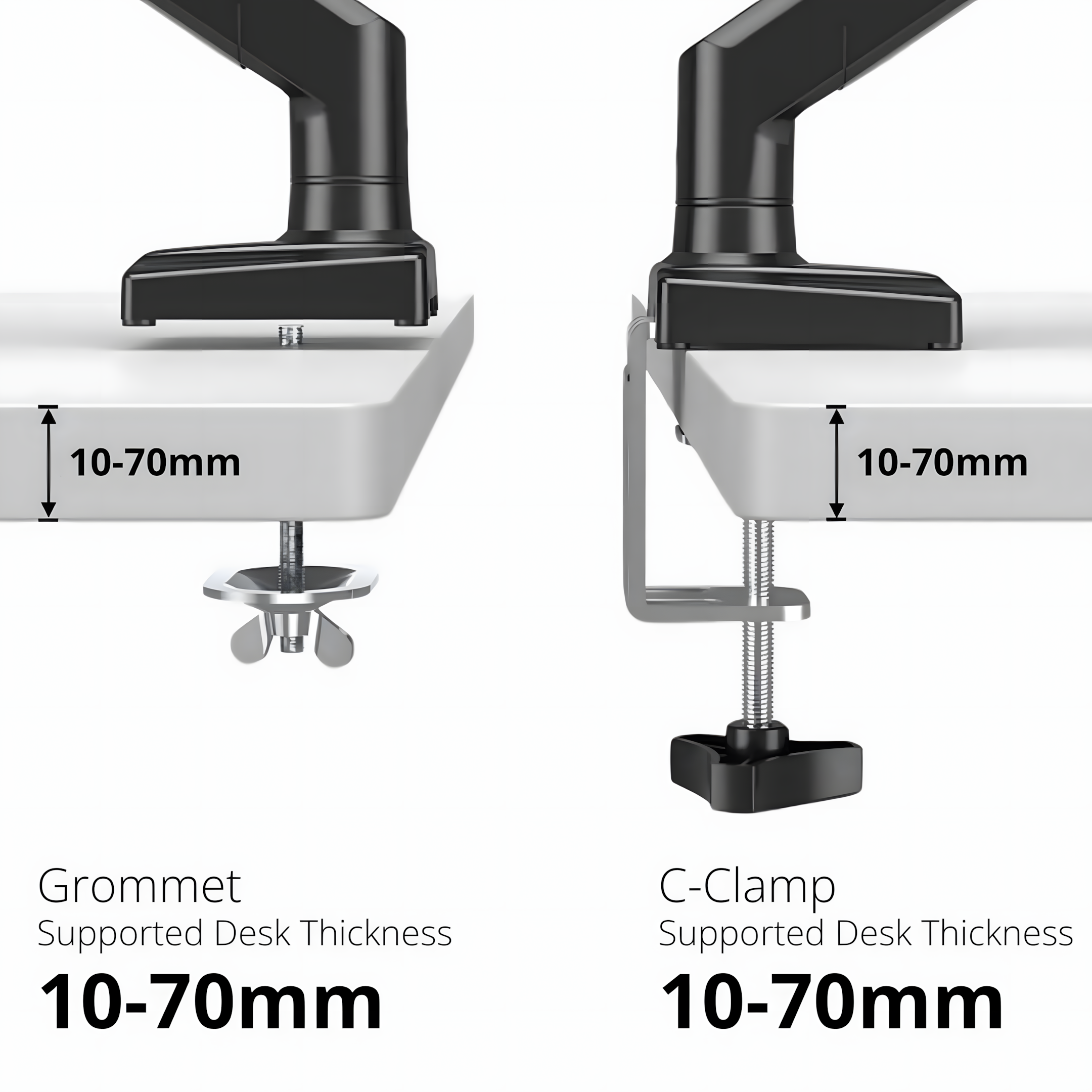 the Aryl™ Gas Spring Monitor Arm Pro