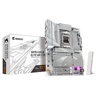 Gigabyte X870 Aorus Elite Wifi 7 Ice