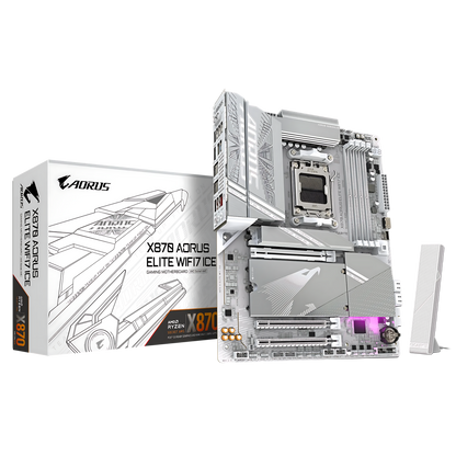 Gigabyte X870 Aorus Elite Wifi 7 Ice