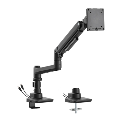 the Aryl™ Fabulous Pole-Mounted Heavy-Duty Gas Spring Monitor Arm