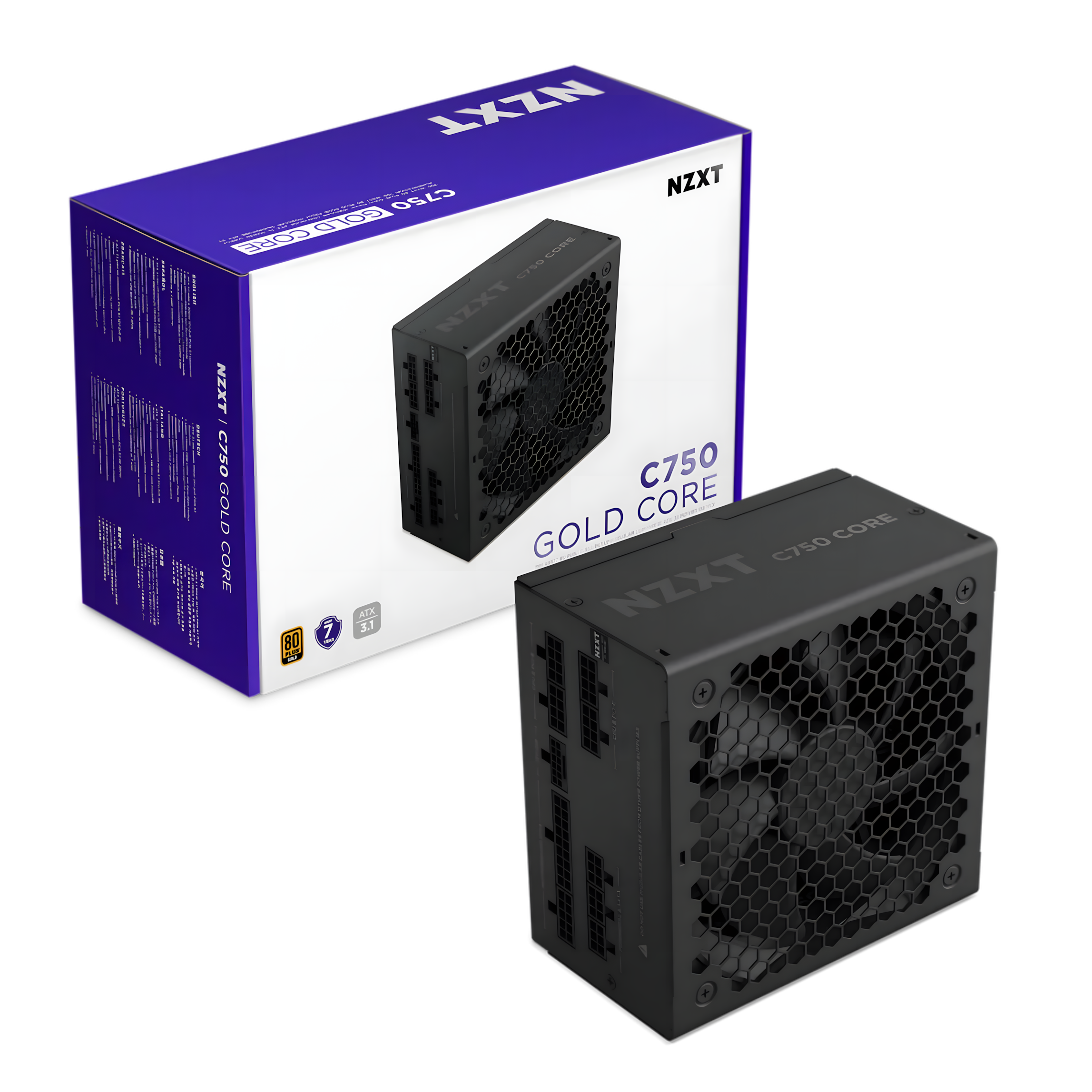 NZXT C-Core series Fully Modular 80+ Gold
