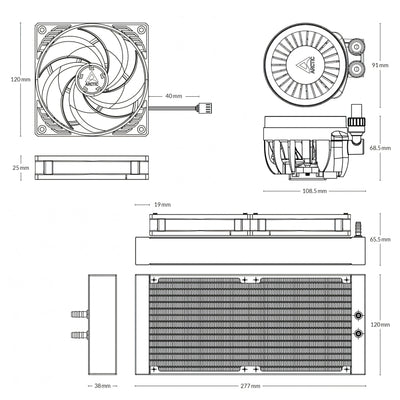 Arctic Liquid Freezer III