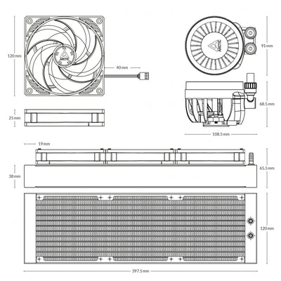 Arctic Liquid Freezer III