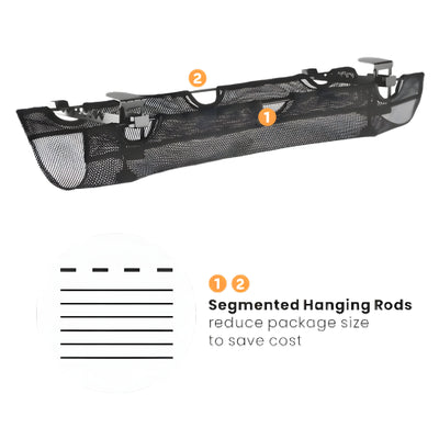 the Aryl™ Clamp-On Mesh Cable Management