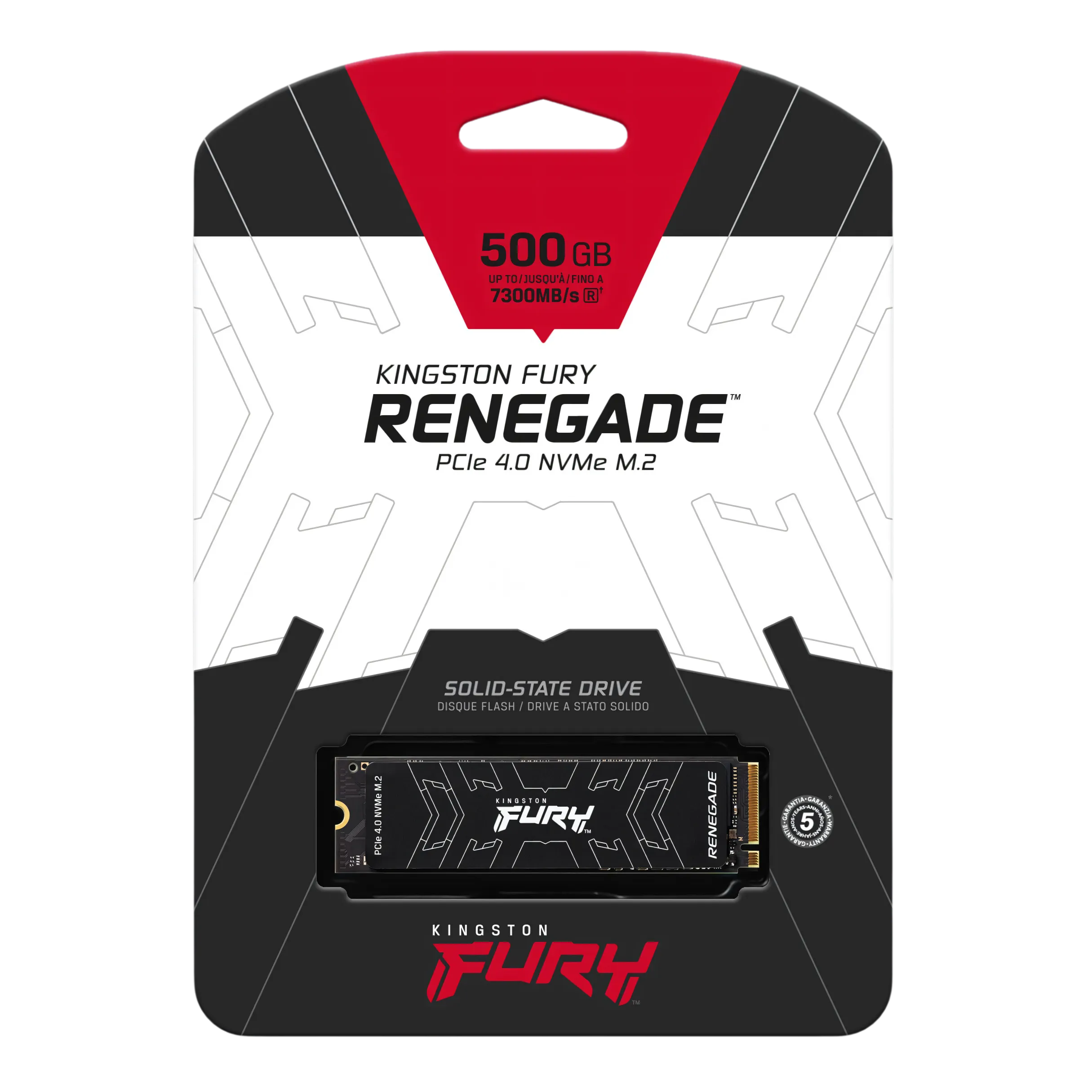 Kingston Fury Renegade PCIe 4.0 M.2 NVMe SSD