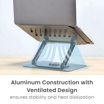 the Aryl™ 360° Rotating Foldable Laptop Stand