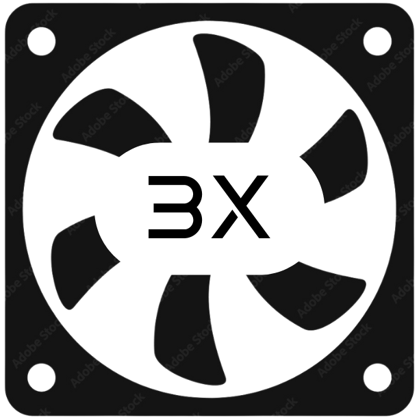 3x Fans