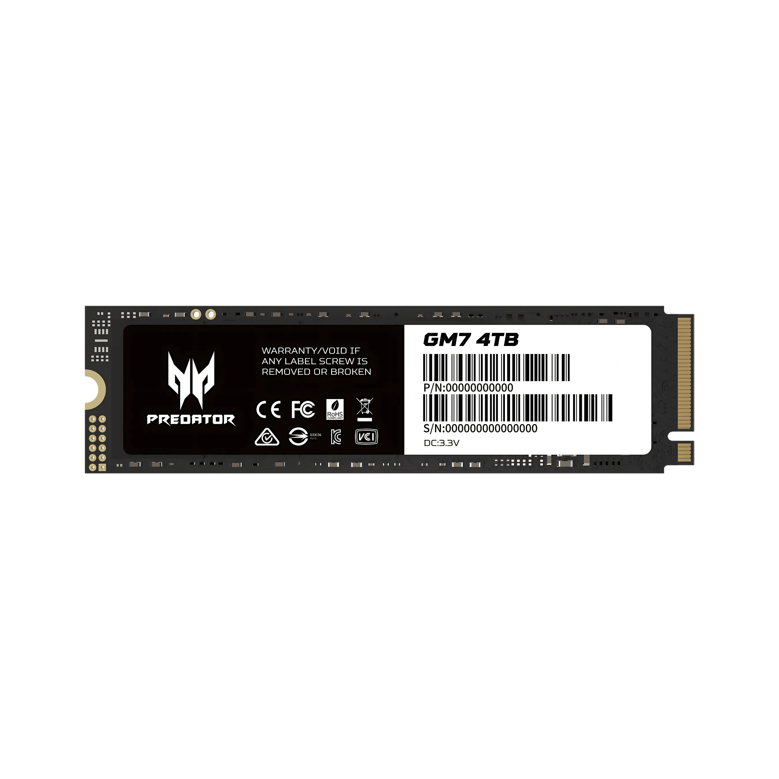 Acer Predator GM7 PCIe 4.0 M.2 NVMe