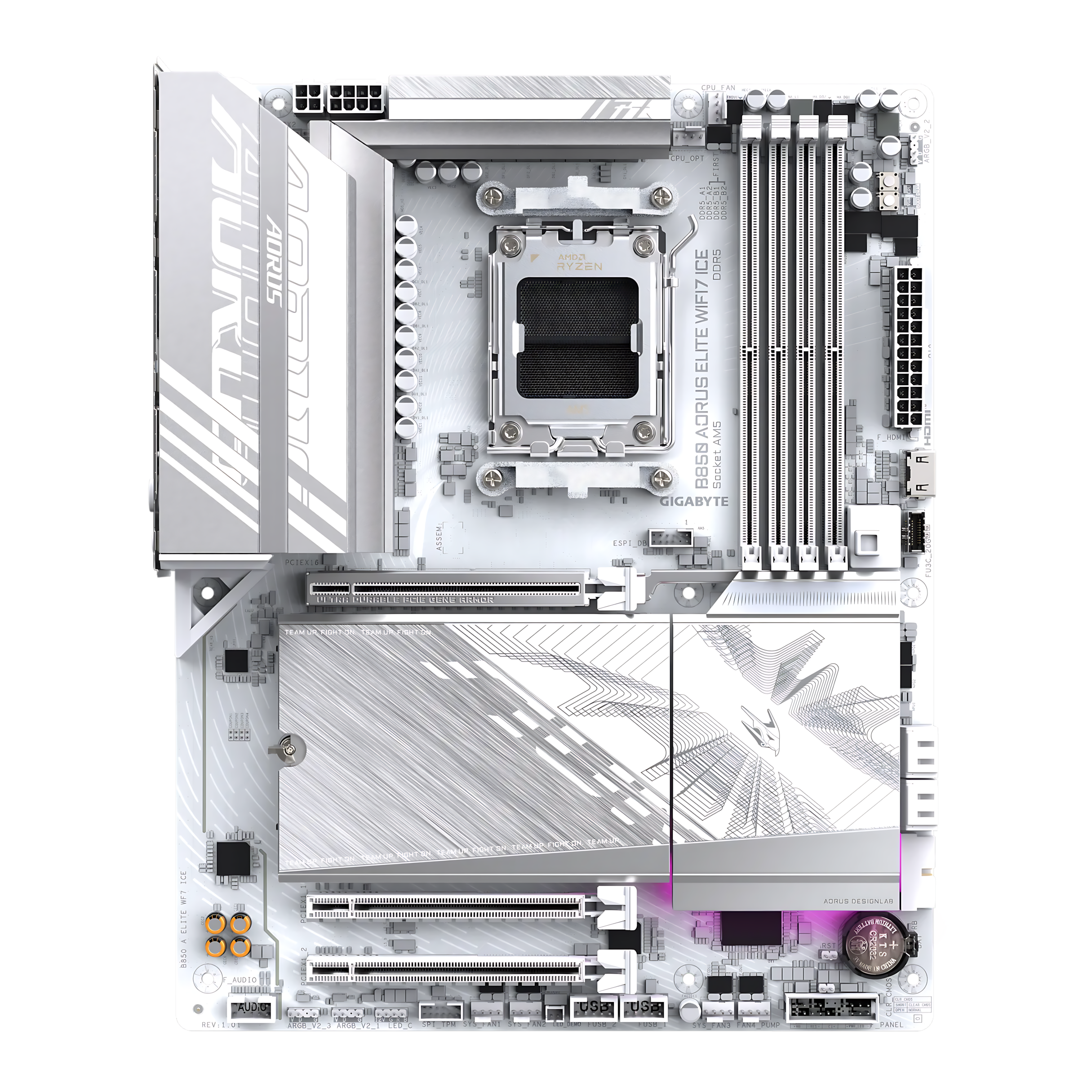 Gigabyte B850 Aorus Elite Wifi 7 Ice
