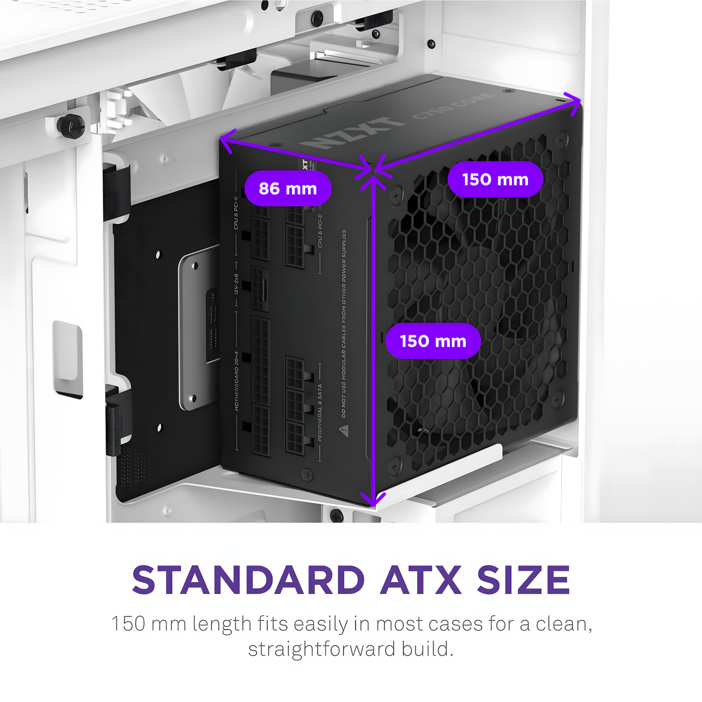 NZXT C-Core series Fully Modular 80+ Gold