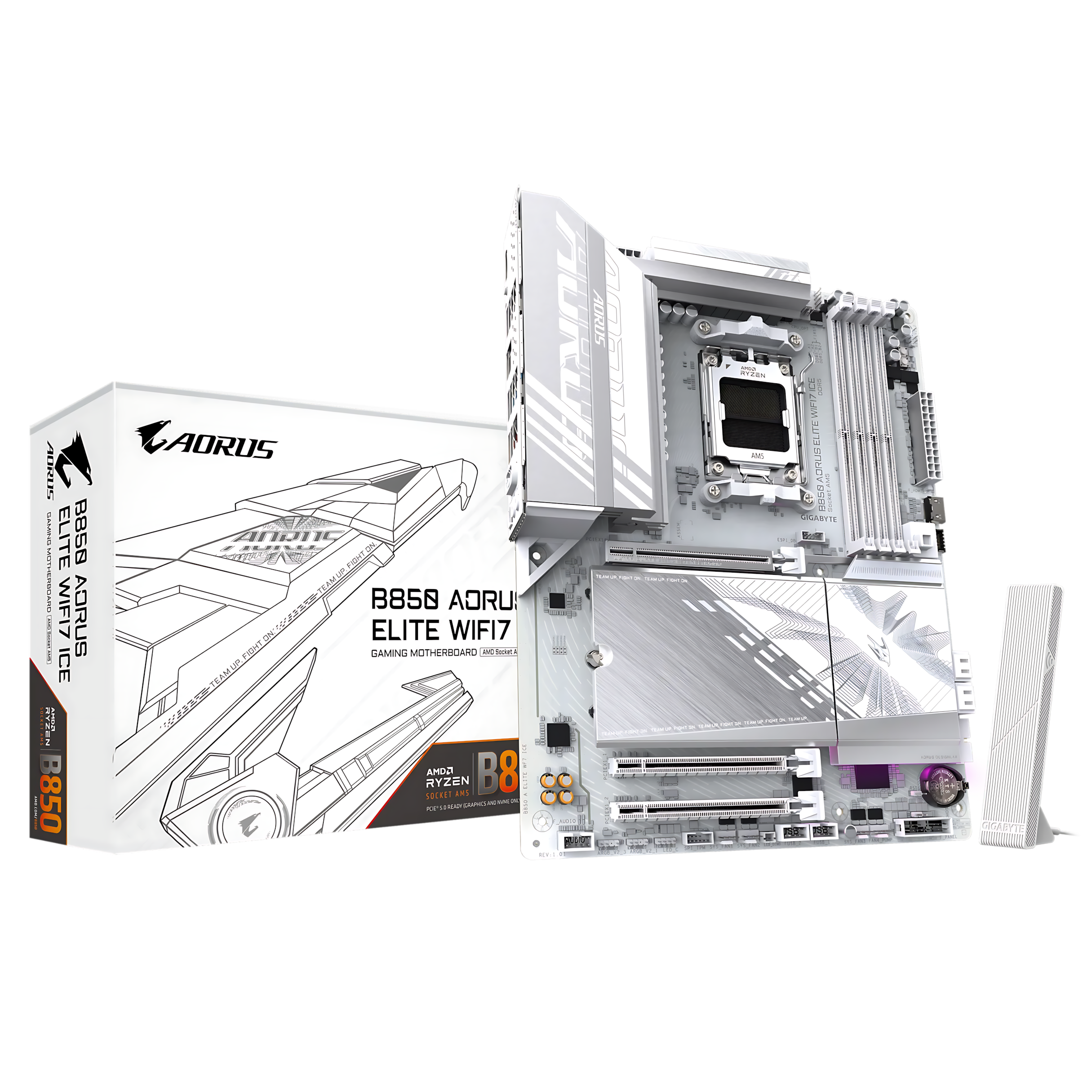 Gigabyte B850 Aorus Elite Wifi 7 Ice